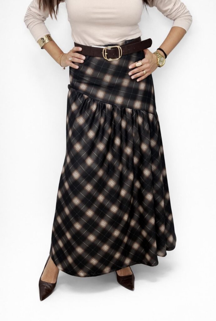 Falda cuadros