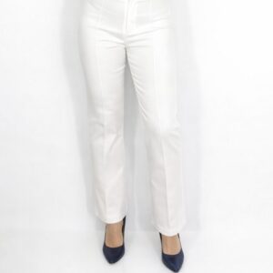 Pantalón blanco licra vestir