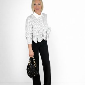 Camisa volante abajo