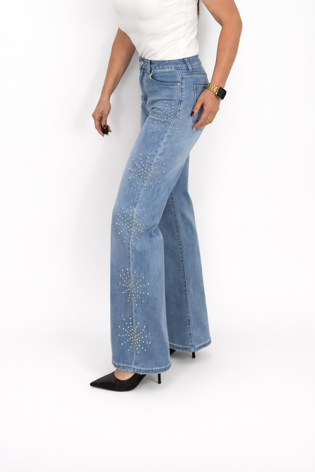 Tejano estrella tachuelas