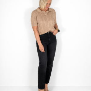 Jersey punto cuello polo