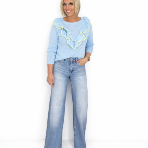 Jersey punto con volante