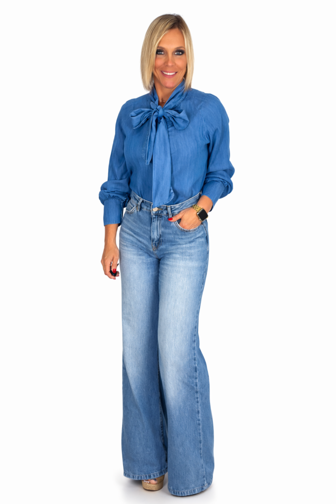 Camisa lazo tejido vaquero