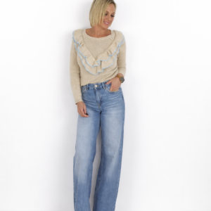 Jersey punto con volante