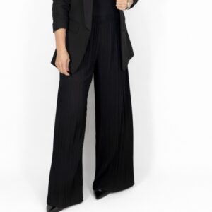 Pantalón tablas fluidos negro