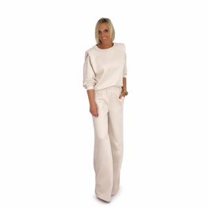 Conjunto sport hombreras beige