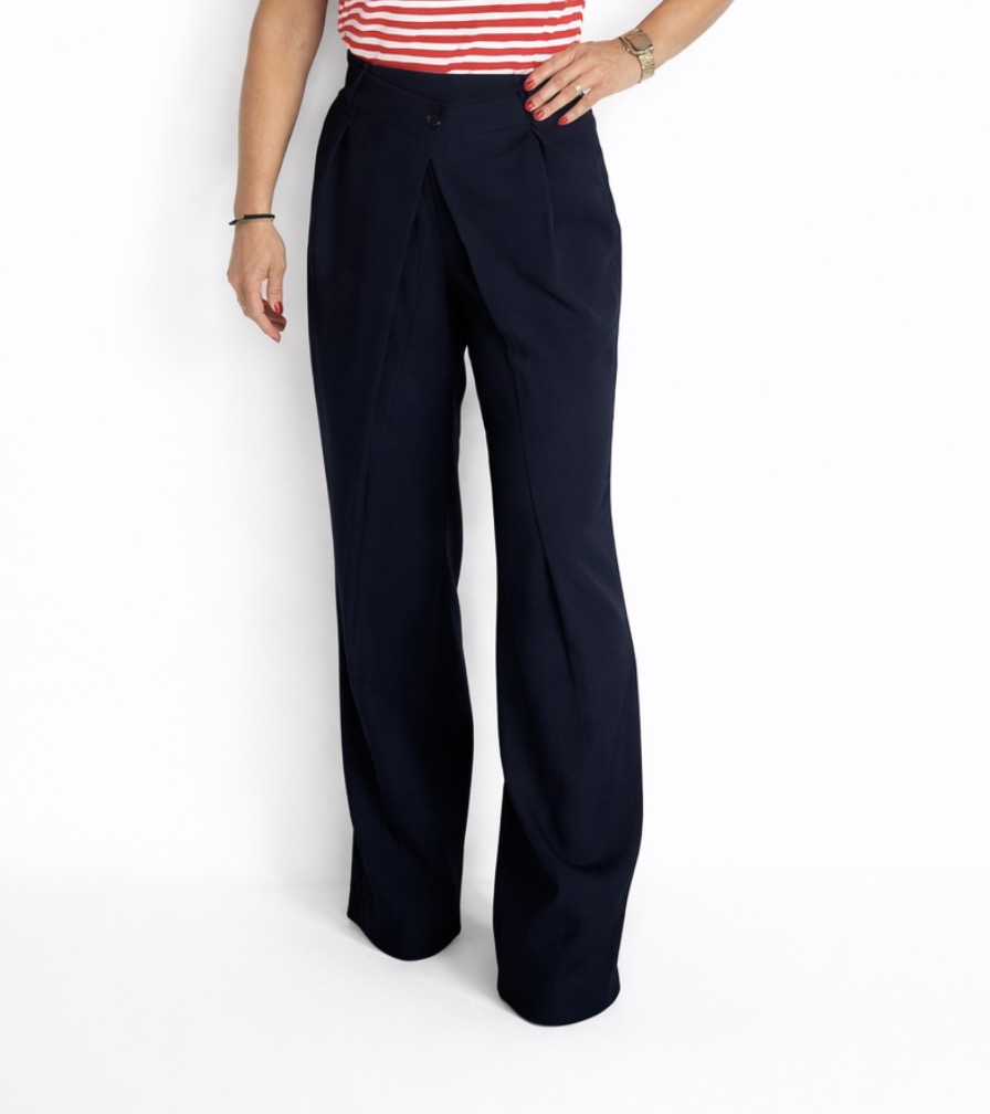 Pantalón pico azul marino