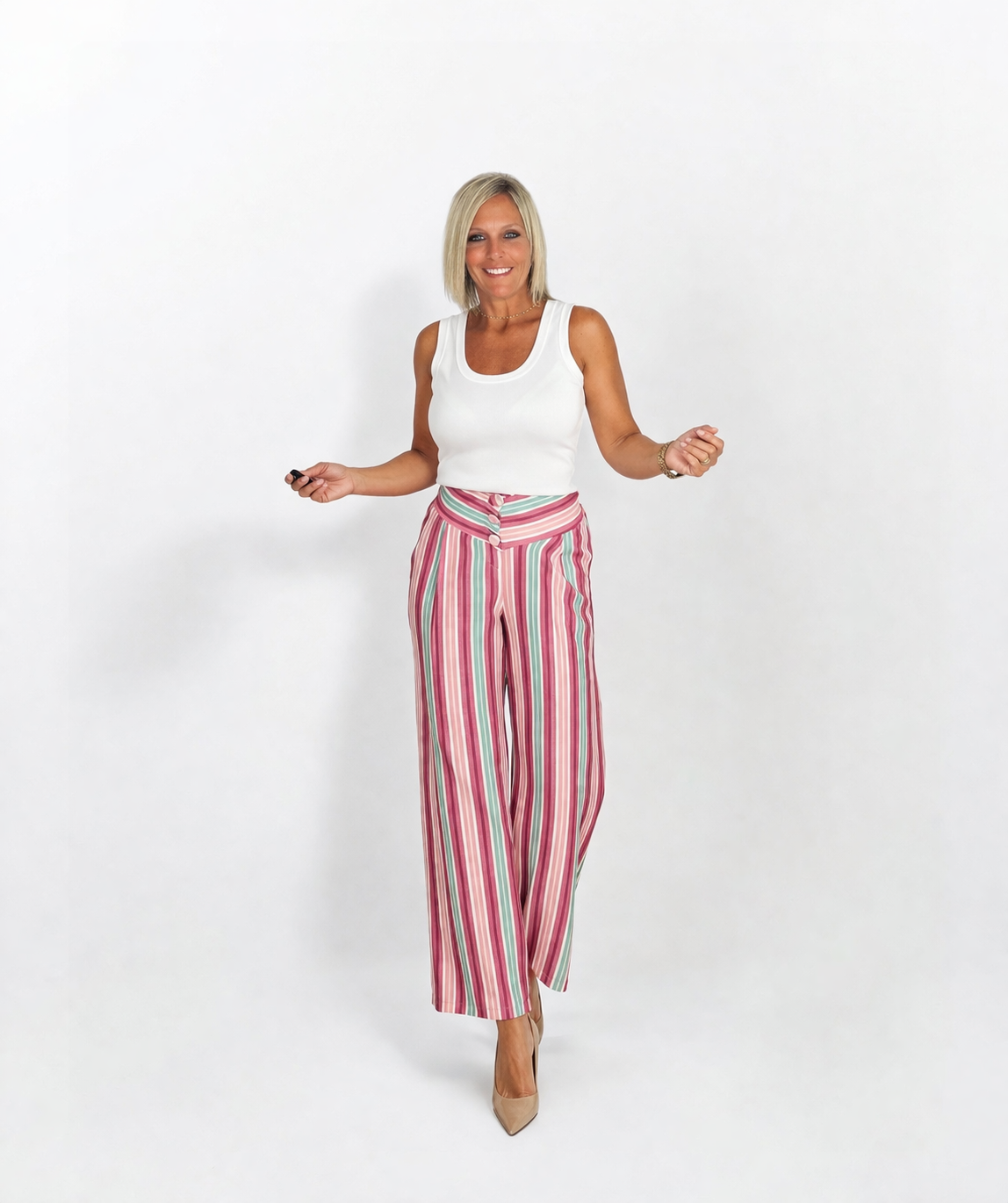 Pantalón rayas verticales