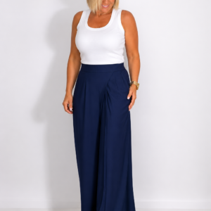 Pantalón pareo azul marino