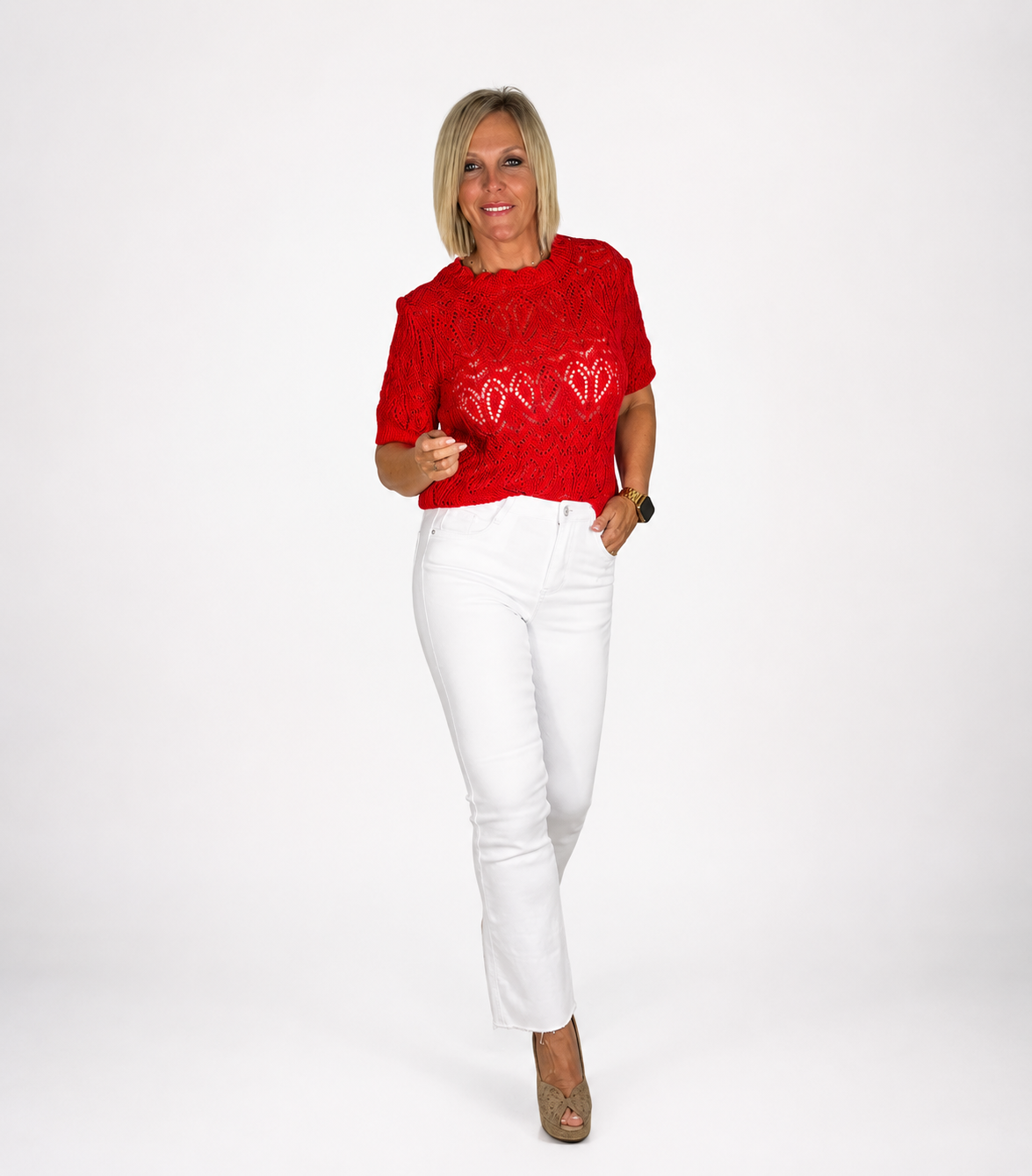 Jersey hilo rojo