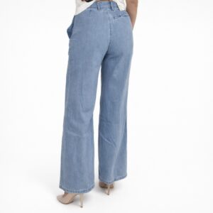 Tejano wide leg celeste