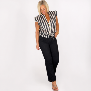 Camisa bomber rayas