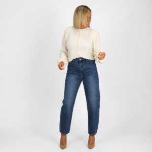 Camisa Marfil Detalles Trenzados