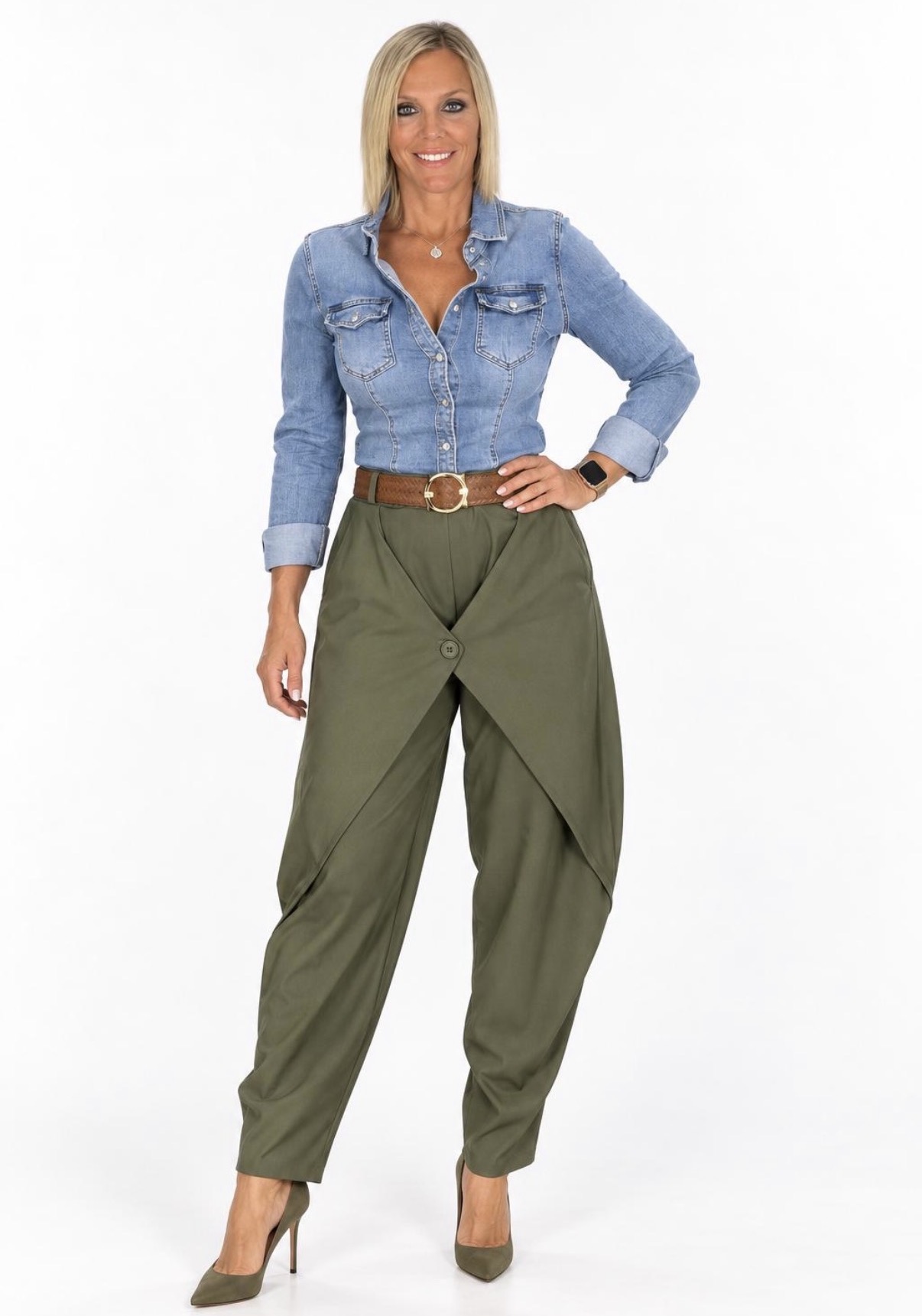 Pantalón Pico Verde Kaki