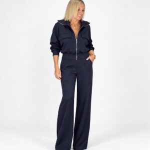 Conjunto Sport Bolsillos Azul Marino