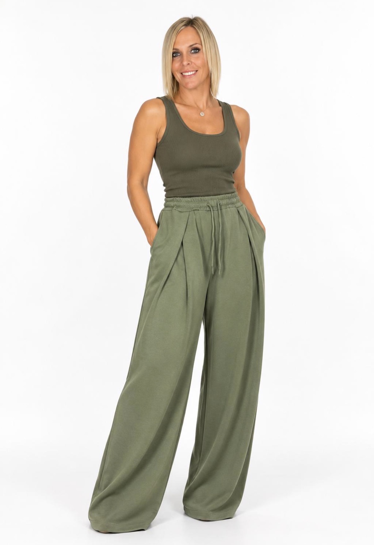 Pantalón Sport Wide Leg